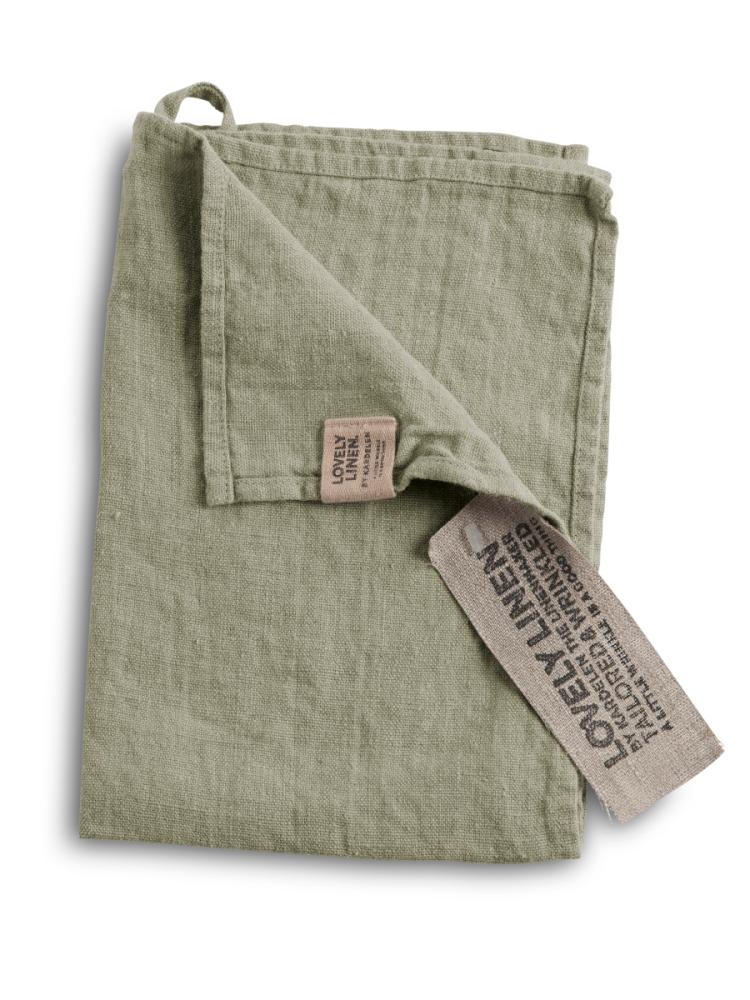 LOVELY GUEST TOWEL Avocado