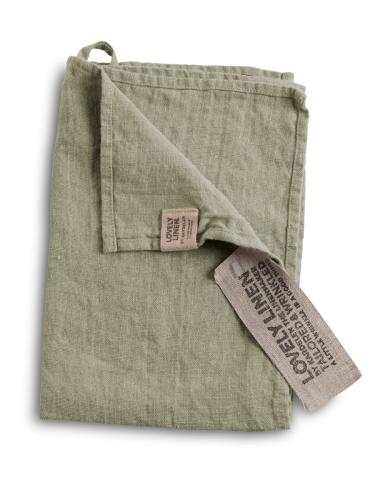 LOVELY GUEST TOWEL Avocado