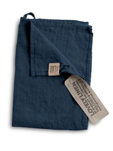 LOVELY GUEST TOWEL Midnight Blue