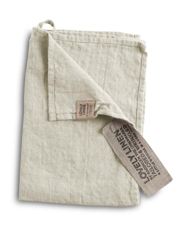 LOVELY GUEST TOWEL Light Grey