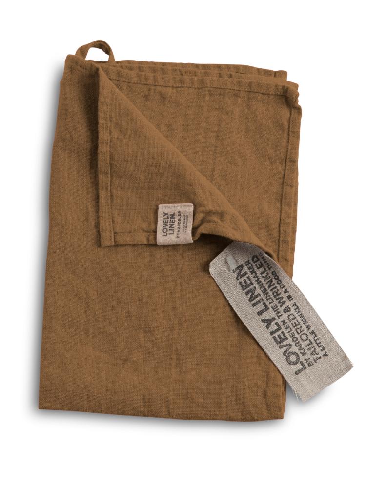 LOVELY GUEST TOWEL Almond