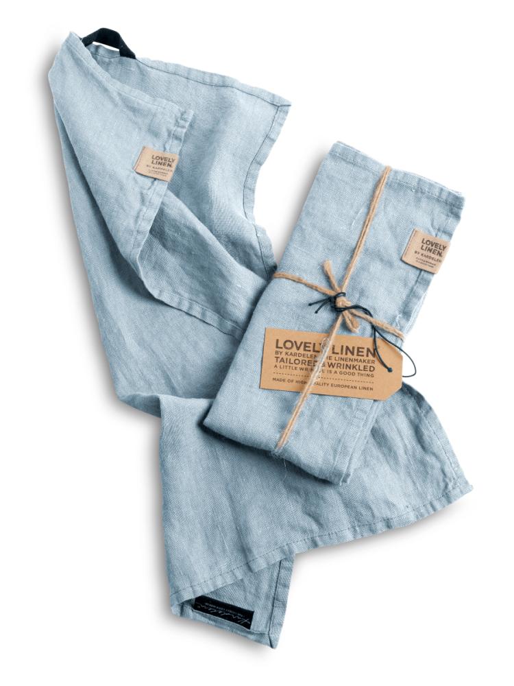 MISTY GUEST TOWEL Sky