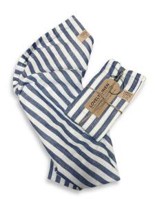 MISTY GUEST TOWEL Edge Denim Blue