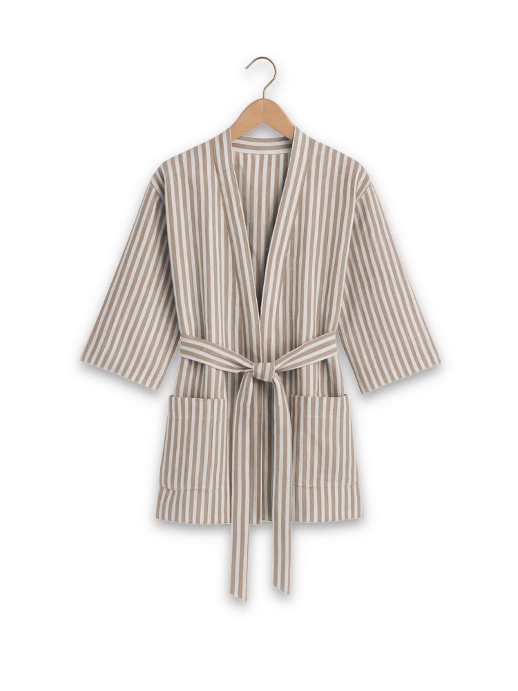 MISTY KIMONO Edge Almond