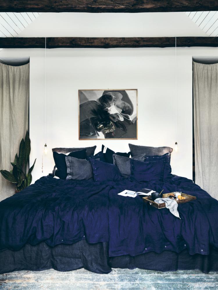 LOVELY DUVET COVER Midnight Blue