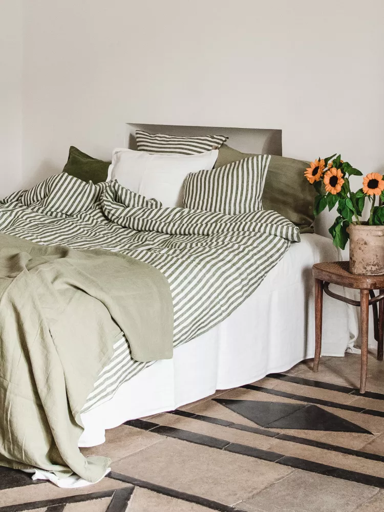 MISTY DUVET COVER Edge Jeep Green