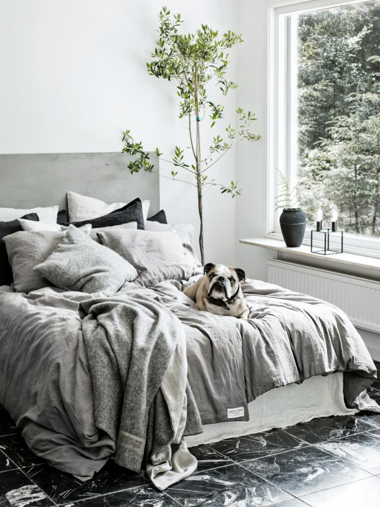 MISTY DUVET COVER Grey