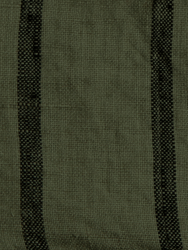 MISTY GUEST TOWEL Stripe Forest