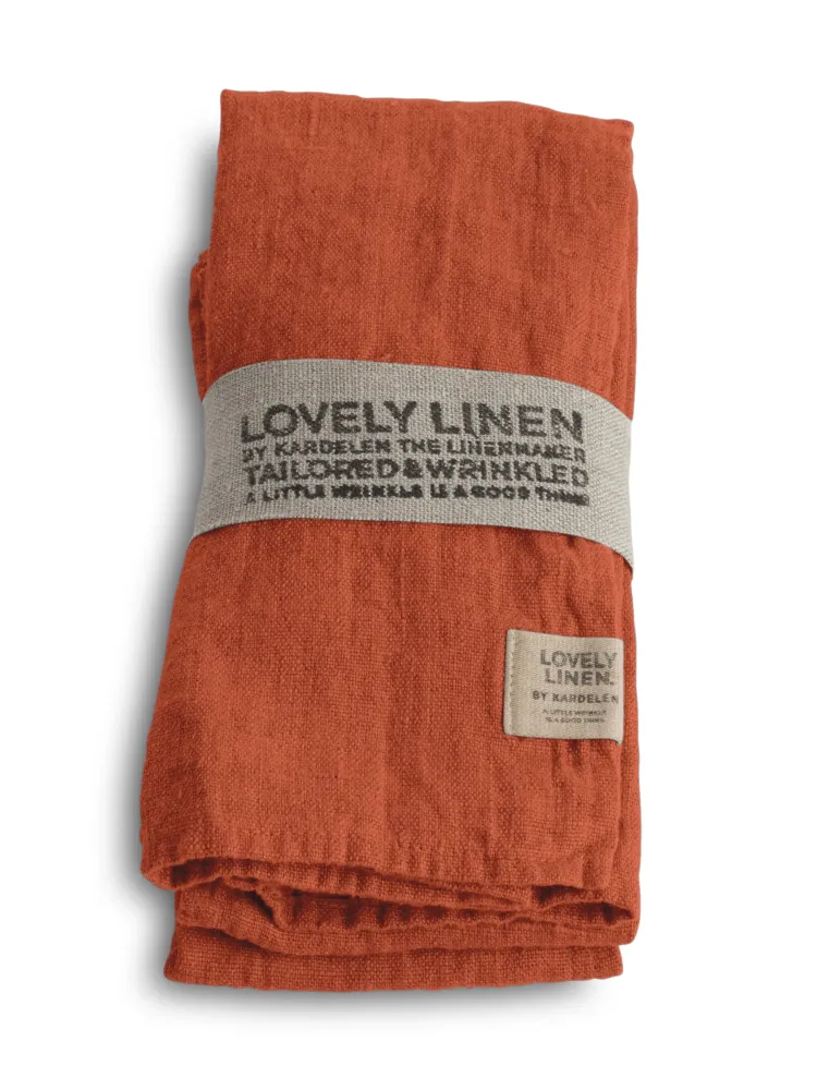 LOVELY NAPKINS Cayenne
