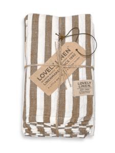 MISTY NAPKINS Edge Almond