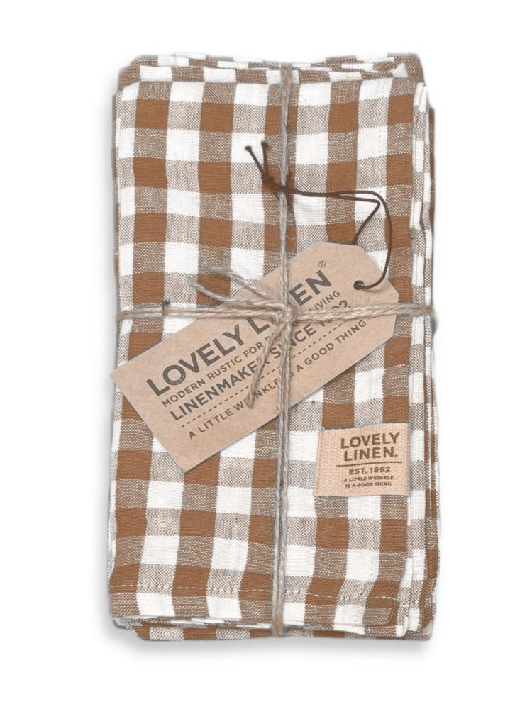 MISTY NAPKINS Square Almond
