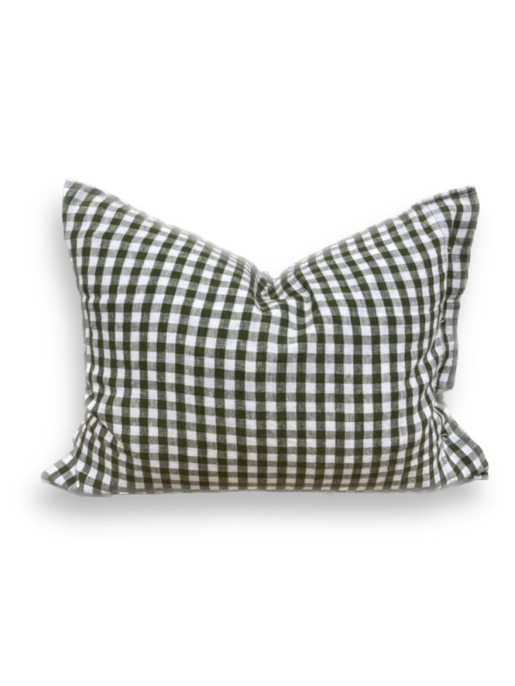 MISTY PILLOWCASE Square Jeep Green
