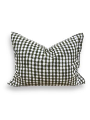 MISTY PILLOWCASE Square Jeep Green