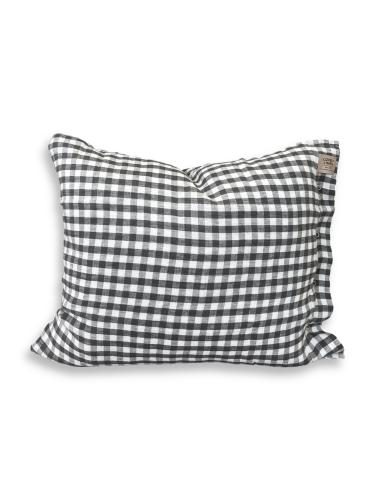 MISTY PILLOWCASE Square Dark Grey