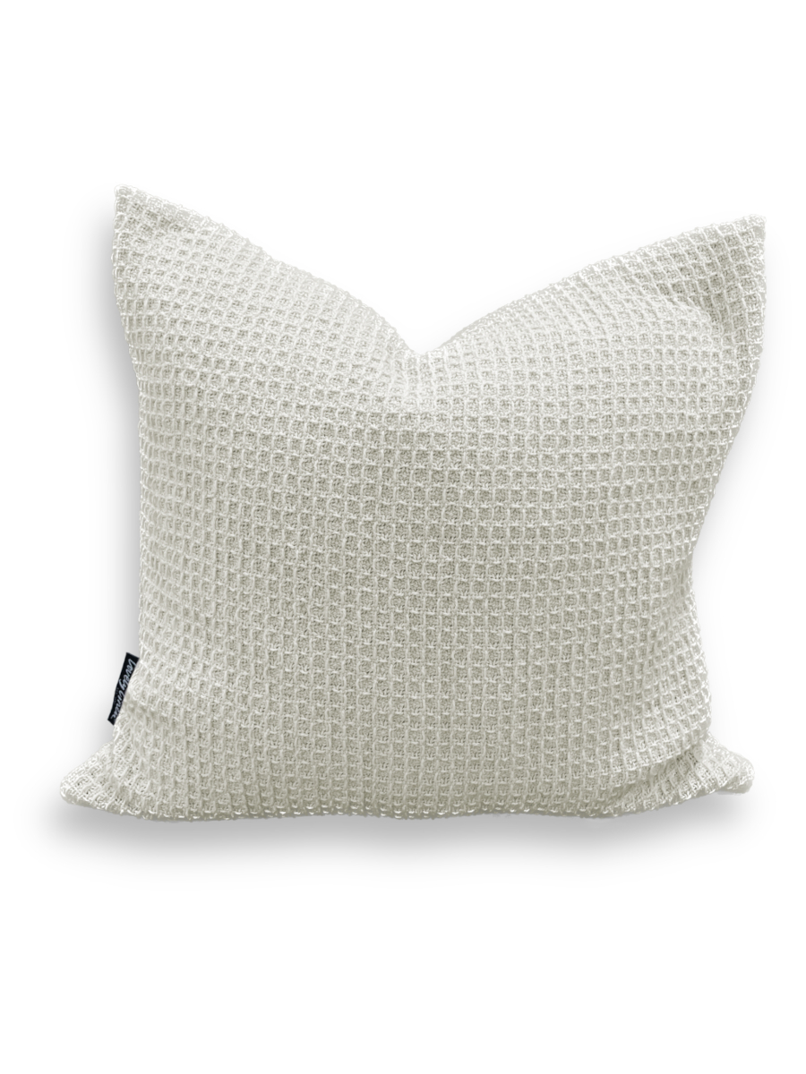 Baumwoll-Kissenbezug Off-White