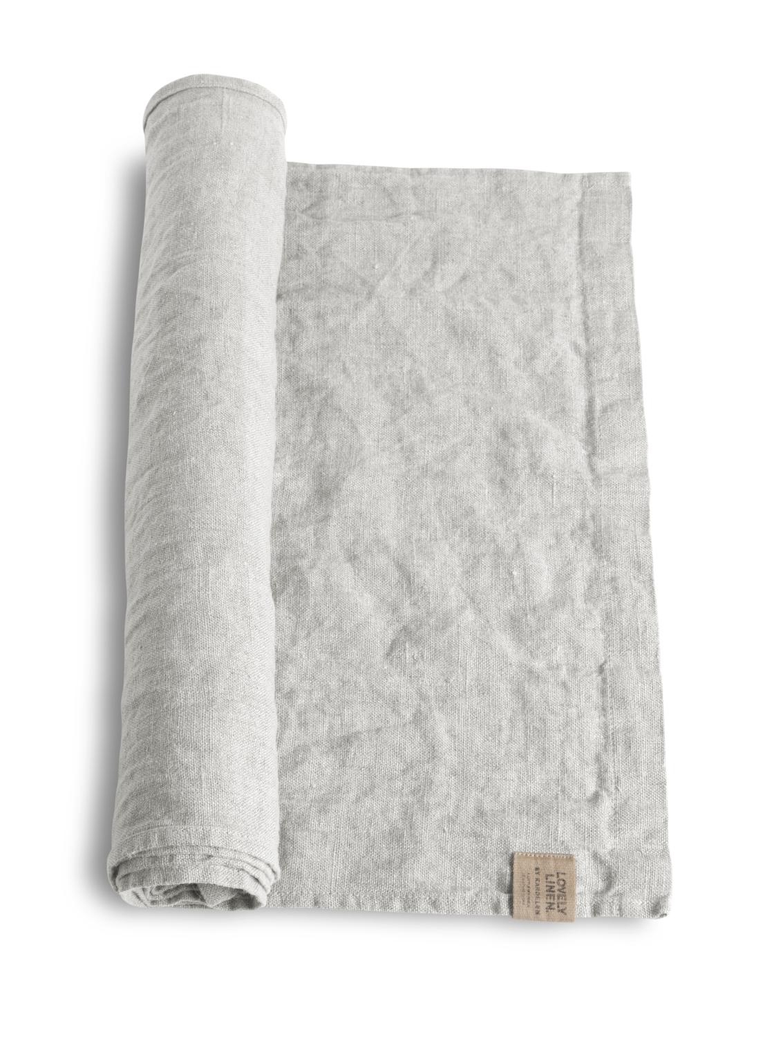 LOVELY TABLE RUNNER Light Grey