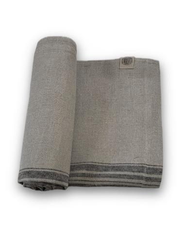 HERITAGE TABLE RUNNER Natural Beige & Black
