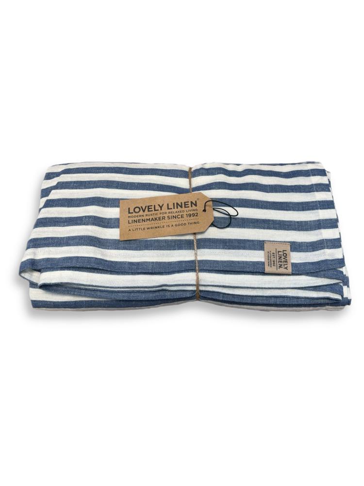 MISTY TABLECLOTH Edge Denim Blue