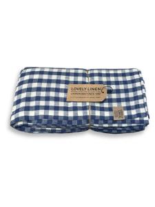 MISTY TABLECLOTH Square Denim Blue