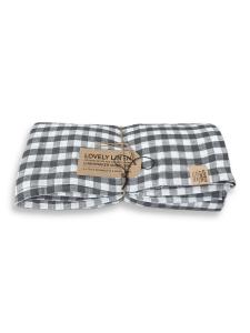 MISTY TABLECLOTH Square Dark Grey