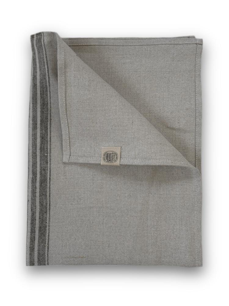 HERITAGE KITCHEN TOWEL Natural Beige & Black