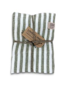 MISTY KITCHEN TOWEL Edge Jeep Green