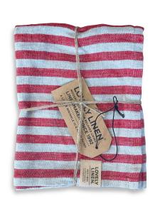 MISTY KITCHEN TOWEL Edge Real Red