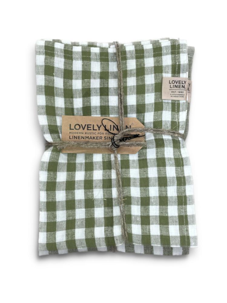 MISTY KITCHEN TOWEL Square Jeep Green