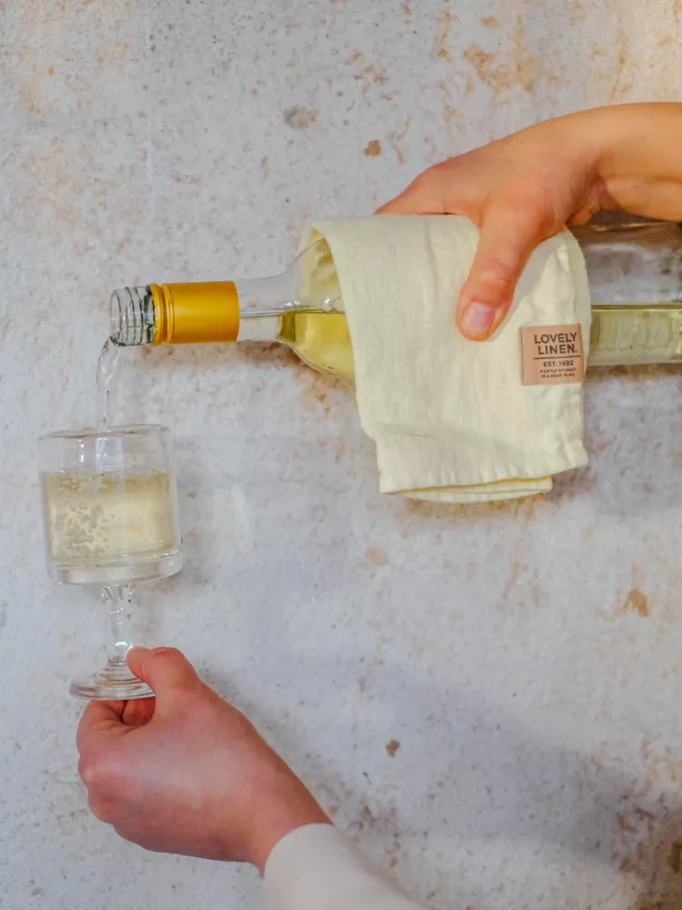 LOVELY GÄSTHANDDUK Lemon Sorbet