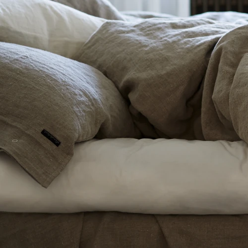 Heaven underlakan Optical White