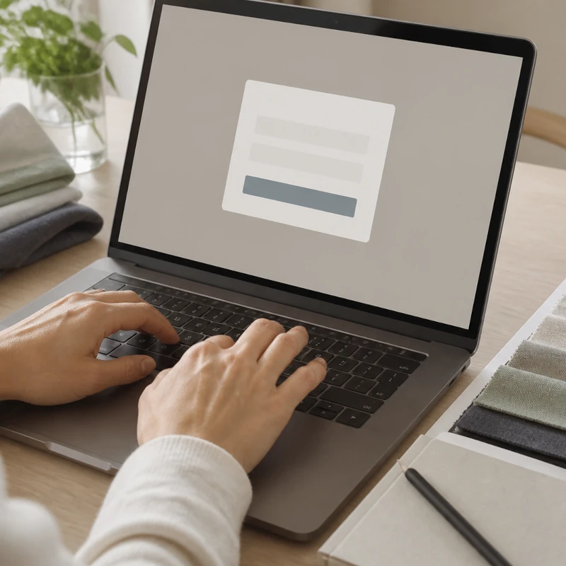 Inloggning till Lovely Linens B2B-portal