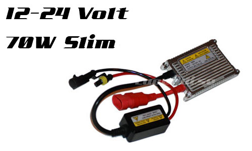 70w Slim ballast 12-24v