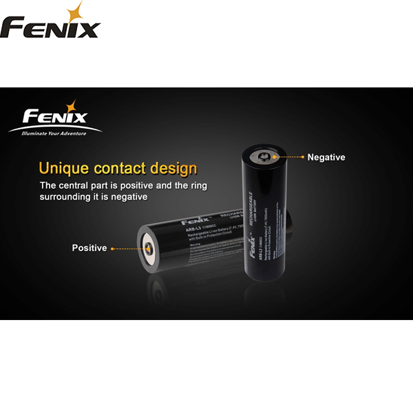 Extrabatteri till Fenix RC40 Led ficklampa
