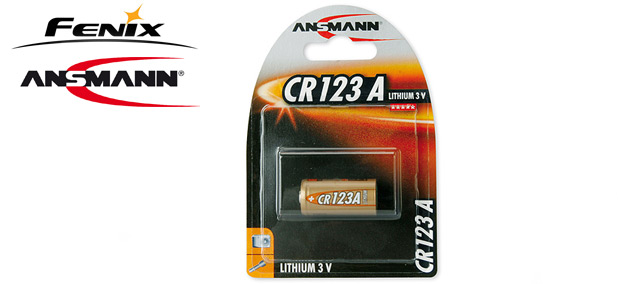 Ansmann Lithium CR123A 3v