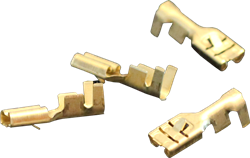 Flatstifthylsa till kontaktdon