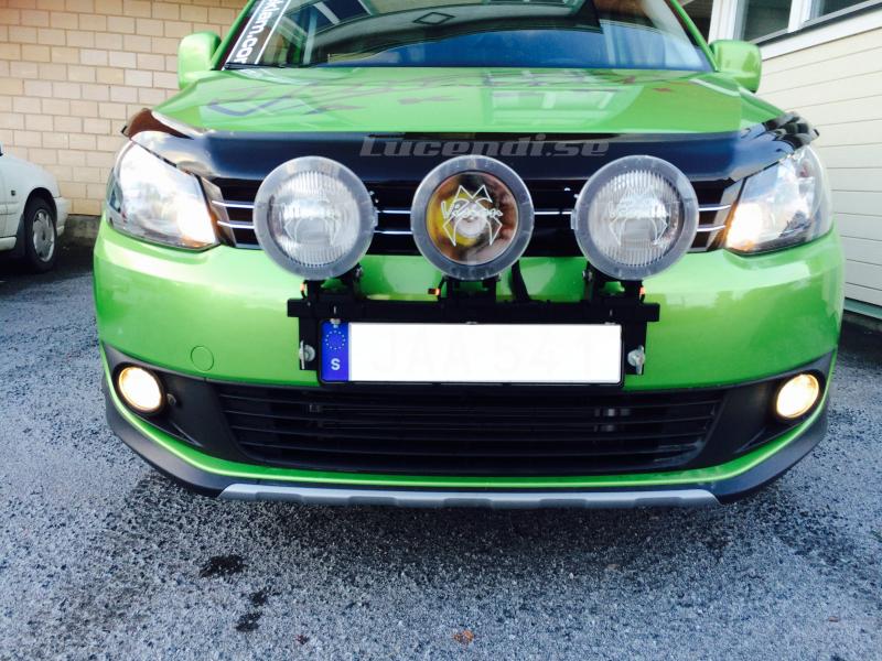 Vision X 50w Light cannon på en VW caddy