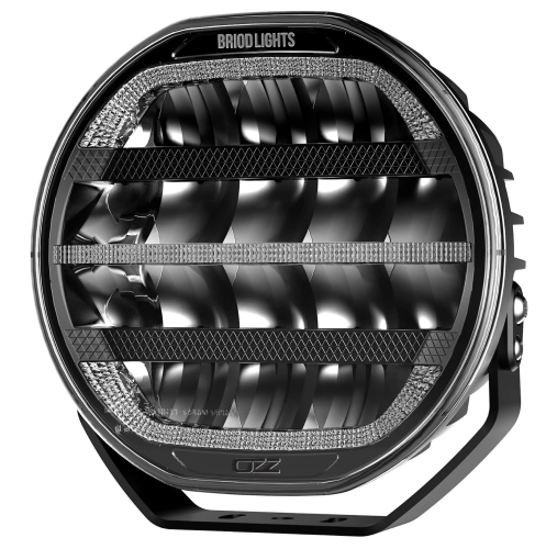 Briodlights Ozz XR2 P9" LED Extraljus Svart