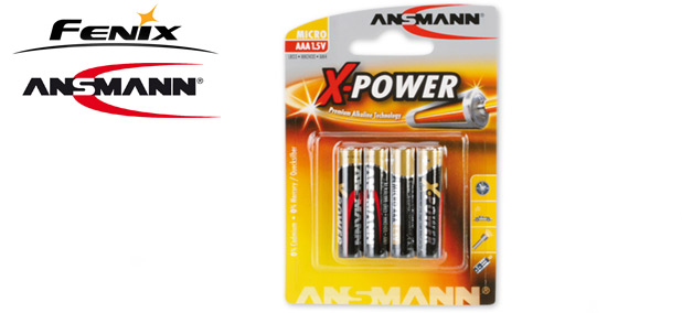 AAA Ansmann X-power Alkaline