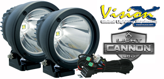 Vision X Light cannon 25w led extraljus kit