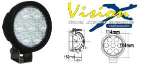 Vision X Utility UMX 4000 Rund  35w Led arbetsbelysning