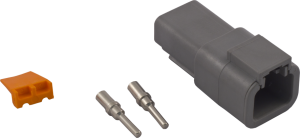 Vision X DT Kontakt 2-polig Hane HD