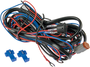 Extraljuskablage för 1 ljus, med relä och DT-kontakt, brytare