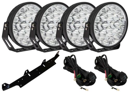 4-pack W-light W9 Phoenix 9" 144W