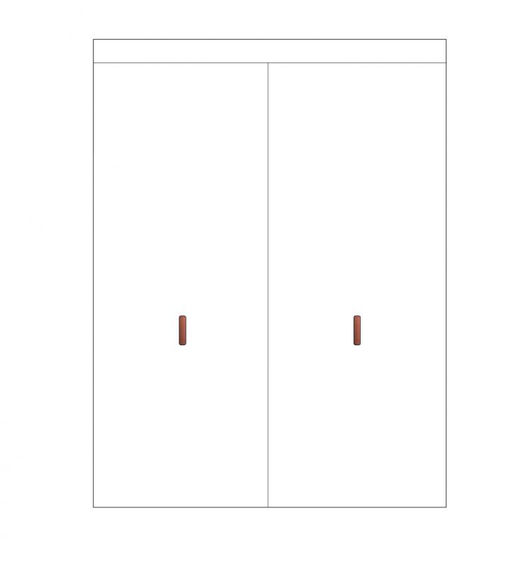 Skjutdörrspaket - FANÉR