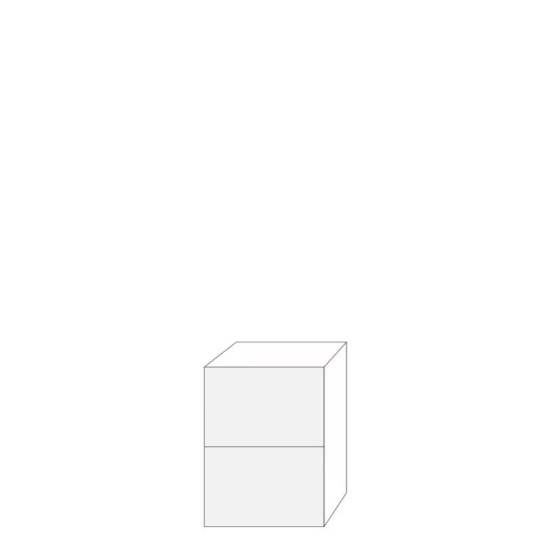 Fanér 60x80 - 2 lådfronter: 40/40