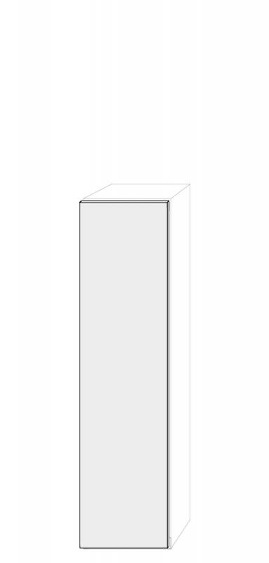 Högerhängd dörr 50x201cm Pax - True Elm