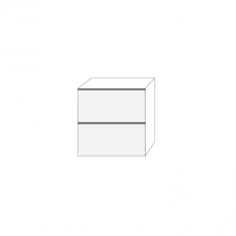 Fanér 80x80 - 2 lådfronter: 40/40