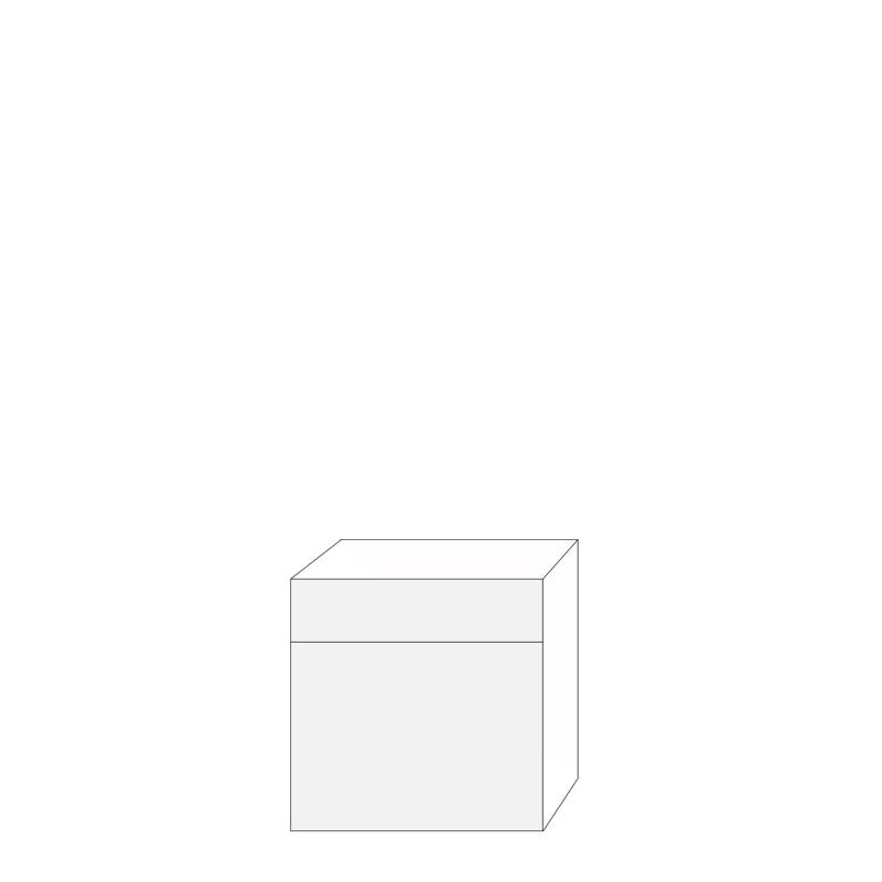 Af Kant 80x80 - 2 lådfronter: 20/60
