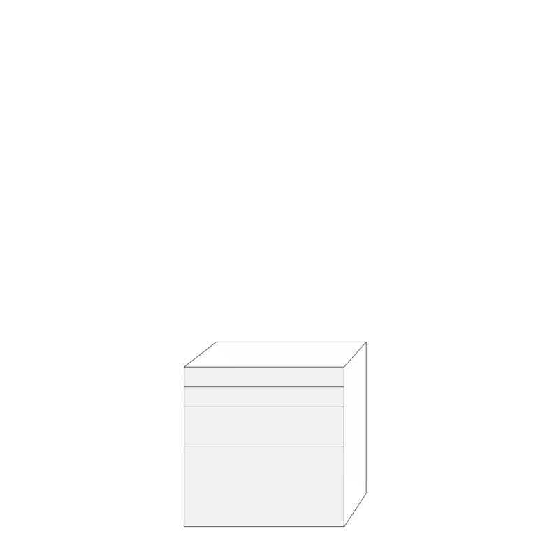 Af Kant 80x80 - 4 lådfronter: 10/10/20/40