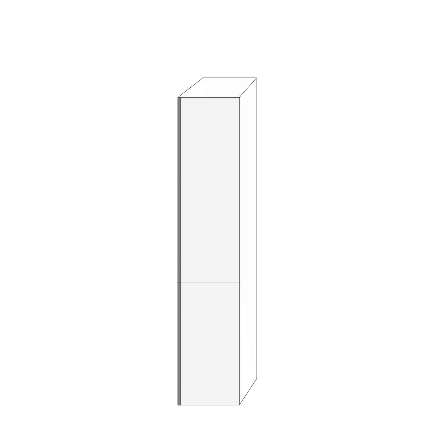 Fanér 40x200 - 2 luckor högerhängda 120/80